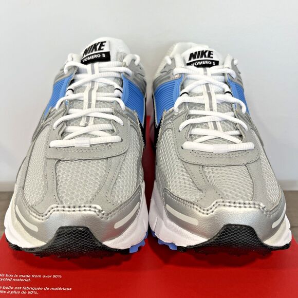 Nike Zoom Vomero 5 Running Shoes Blue Silver New FJ4151-101 Men\'s Size 9.5